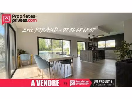 herbignac - maison plain-pied 175 m² - 6 pièces - piscine chauffée