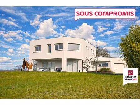 pierrefontaine lès blamont  maison contemporaine 6 pièces  2 chambres  162 m²