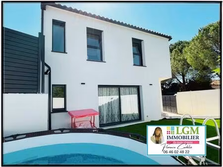 villa moderne 4 pièces de 125m² habitables sur un terrain de 191m²