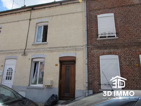 location maison 3 pièces 58m² avesnes sur helpe 59440