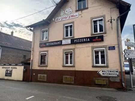 immeuble de commerce + appartement