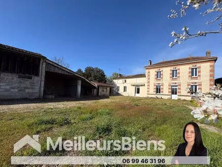 maison pierre proche estuaire avec dépendances