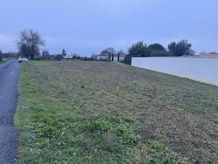 achat terrain 1 083m² st jean d hermine 85210