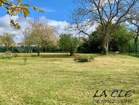 achat terrain 1 160m² benet 85490