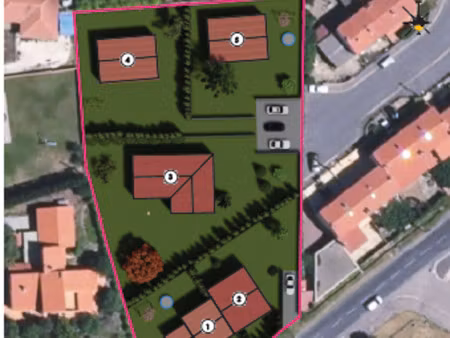 vente terrain 566m2 ille-sur-têt 66130 - 119900 € - surface privée