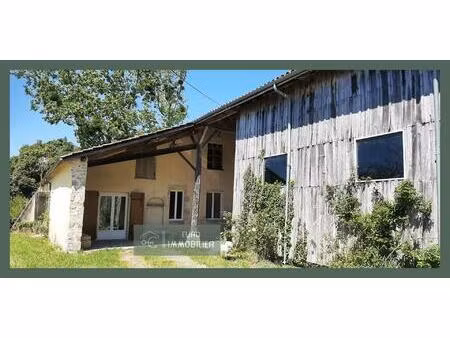 ferme bazadaise en pierre  120 m²  dépendances sur 15 ha de te