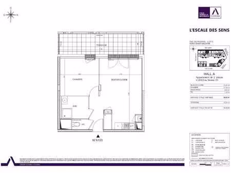 location appartement 2 pièces à saint-nazaire (44600) : à louer 2 pièces / 43m² saint-naza