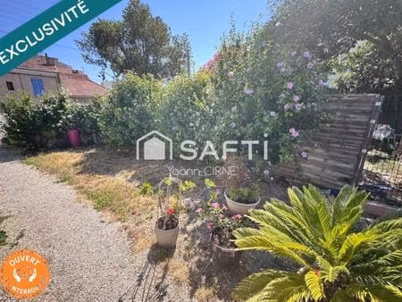 maison de ville (90m2) avec extérieur (50m2  garage à marseille 13e