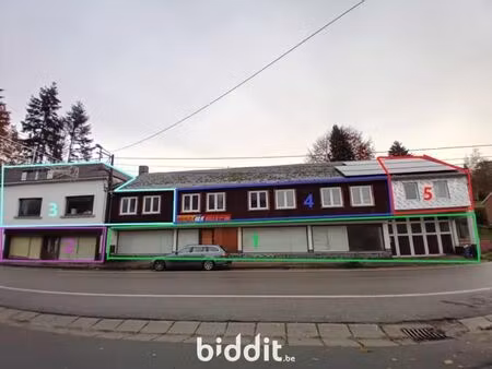 immeuble mixte en vente publique à rue de la résistance 8 grand-halleux (vbd71022)