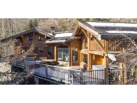 chalet avec vue panoramique et terrasse les houches (74)