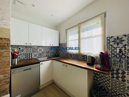 maison t3 meublée avec jardin à pompignan