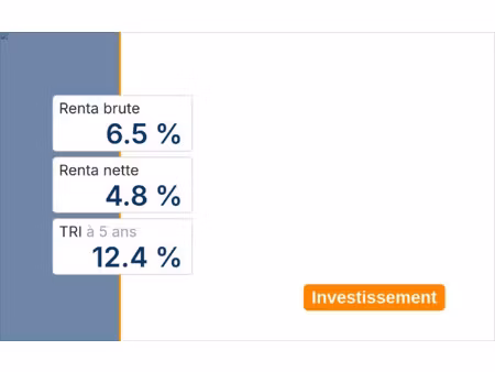 vente appartement 2 pièces 45 m² à argenteuil (95100)  158 300 €