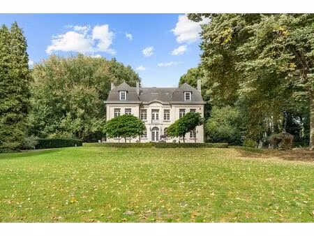 château à vendre avec terrasse et jardin   pommeroeul (rbu98958)