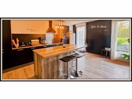 appartement à vendre 75 m²  rez de jardin  rénové calme sécurisé  3 pièces macon (71)terra