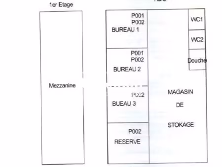 local d'activité avec terrain  la motte servolex