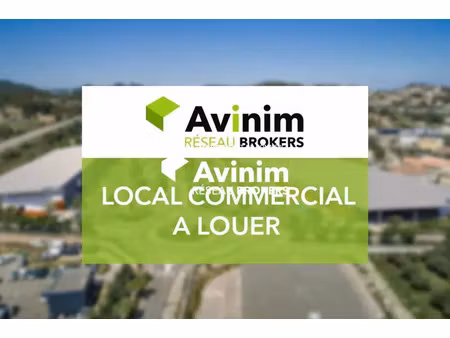 location local commercial - 670m2 - zone commercial saint-maximi