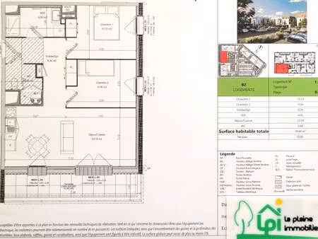 vente programme neuf appartement à bretteville-sur-odon (14760) : à vendre appartement / 3