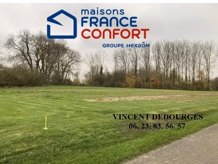 vente terrain 892 m² à ervillers (62121)  74 690 €