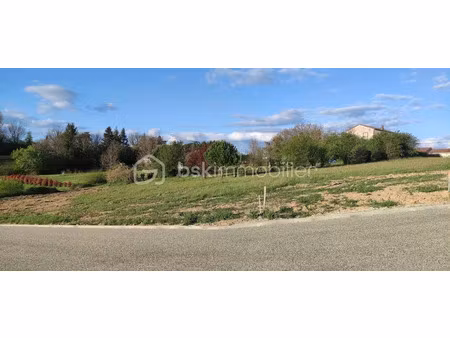 vente terrain 1043 m² à génébrières (82230)  49 000 €