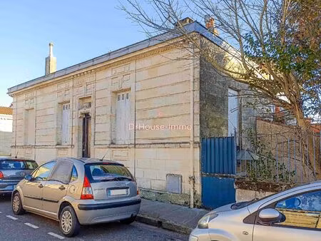 échoppe ancienne à rénover – jardin 25 m² – quartier saint-augustin – bordeaux