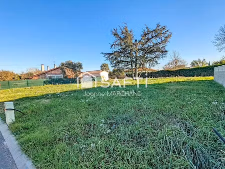 vente terrain 570 m² à eaunes (31600)  116 000 €