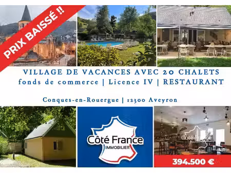 vente locaux professionnels 0 pièces à conques (12320)  394 500 €