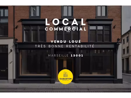 vente locaux professionnels 373.16 m² à marseille 1er (13001)  375 000 €