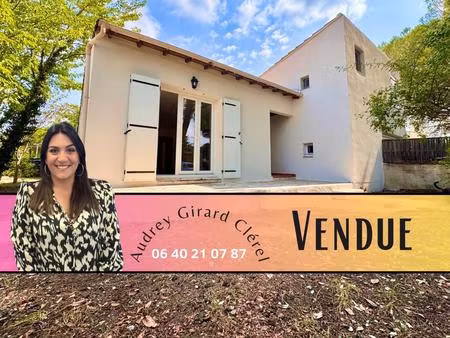 maison de plain-pied  3 chambres  possibilité 4ème chambre  500m2 de terrain