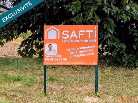 terrain constructible viabilisé à vendre