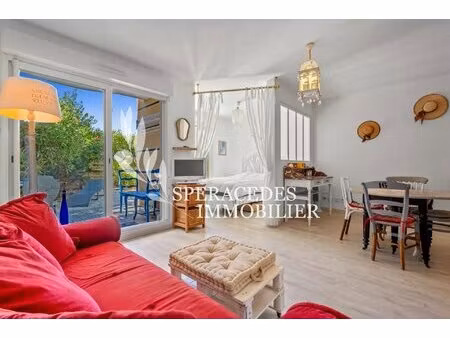 antibes - t1 bis avec jardin et garage