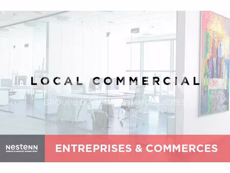 local commercial blois de 300 m² avec appartement de 106 m² et places de stationnement