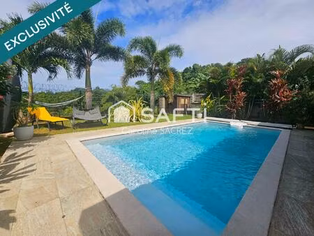 maison familiale récente  sans travaux – grande piscine & vaste terrasse – saint-esprit