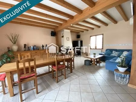 maison de 203m² sur sous-sol avec 4 chambres  1 bureau