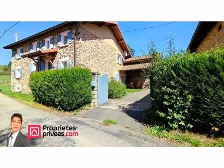 achat maison 8 pièces 150m² st vincent de reins 69240