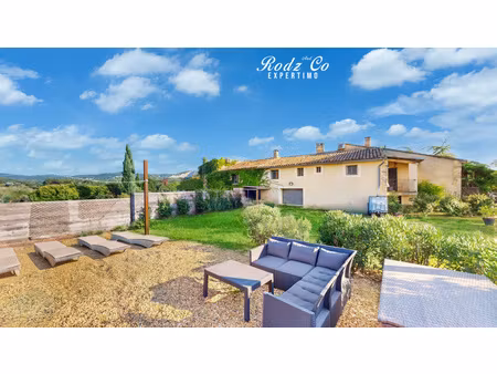rustrel  l’âme secrète du luberon – maison de hameau ancienne avec vue panoramique & jardi
