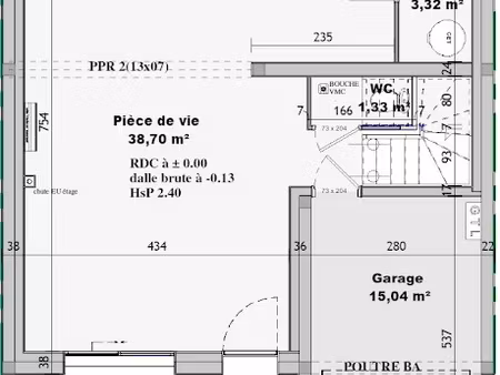 vente maison neuve 4 pièces 87 m² à douvres-la-délivrande (14440)  250 000 €