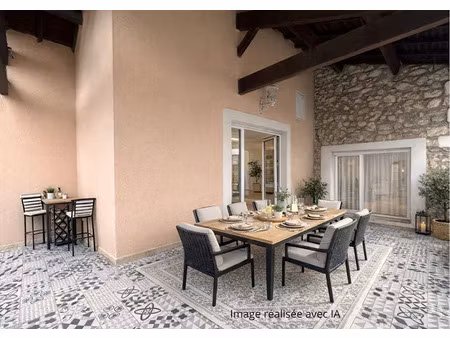 vente maison 4 pièces 100 m² à barbentane (13570)  278 000 €