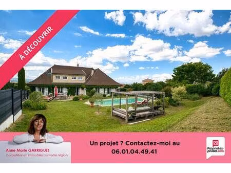 maison familiale de 232 m² habitables + 170 m² de sous-sol aménageable -communay