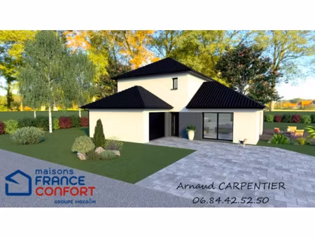 vente maison neuve 6 pièces 120 m² à vitry-en-artois (62490)  300 206 €