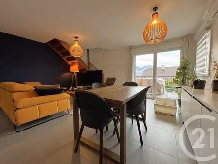 appartement duplex à vendre - 3 pièces - 67 31 m2 - chambery - 73 - rhone-alpes