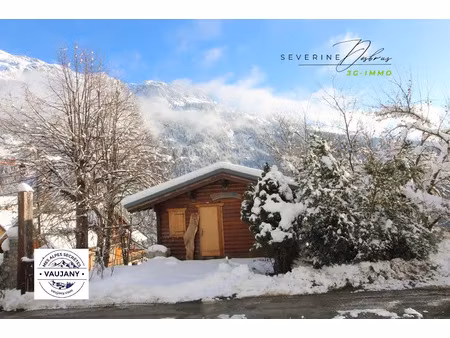 vente chalet 110 m² à vaujany (38114)  390 000 €
