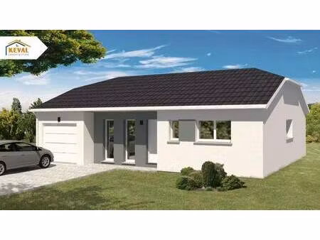 terrain avec maison neuve à vendre