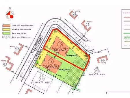 terrain à vendre à fazantestraat 40 lille (rbu99742)