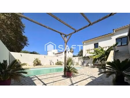 villa atypique 308m2 - 7p 5ch - terrain 1349m2 - piscine