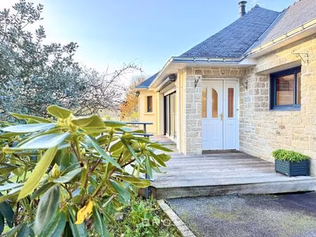 plain pied 115 m2 - elven centre - 2 chambres - bureau - garage et atelier - 580 m2 de...