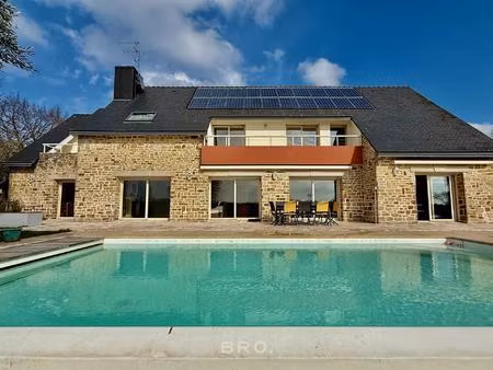 demeure de 330m2 - 7 chambres - terrain 4776m2 - vannes vue golfe du morbihan