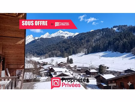 vente appartement 2 pièces 46 m² à la clusaz (74220)  270 000 €