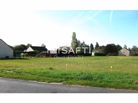 vente terrain 900 m² à cravant (45190)  40 000 €