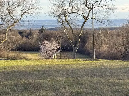 vente terrain 1902 m² à labécède-lauragais (11400)  48 000 €