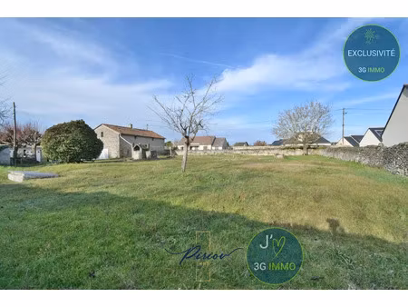 vente terrain à batir 1000 m² à doué-en-anjou (49700)  76 000 €